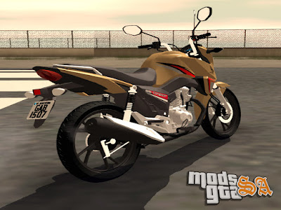 Honda CG 160cc Titan 2016 para GTA San Andreas